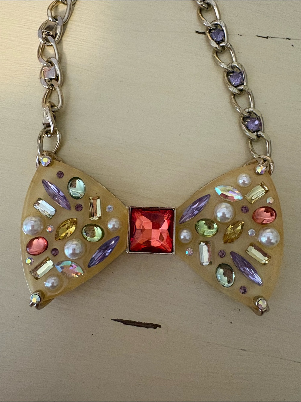 Betsey Johnson Lot 3 Bow tie Choker Necklaces - Picture 11 of 14